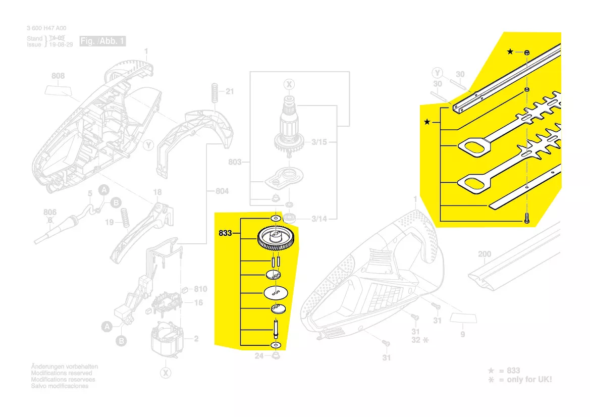 jeu de couteaux réf. 2 609 004 701